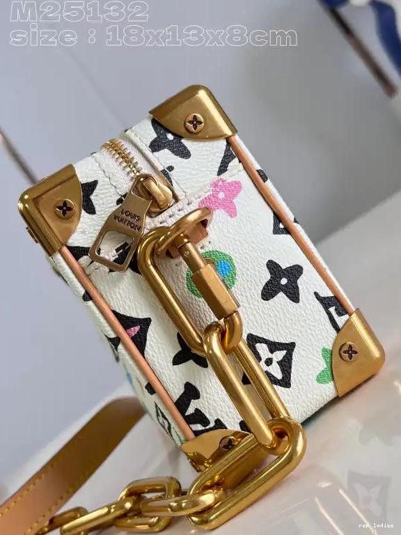 Cheap SOFT LOUIS MINI VUITTON TRUNK-18.5*13*8cm 0603